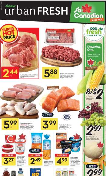 Sobeys Urban Fresh Flyer - August 06, 2026 - August 12, 2026.