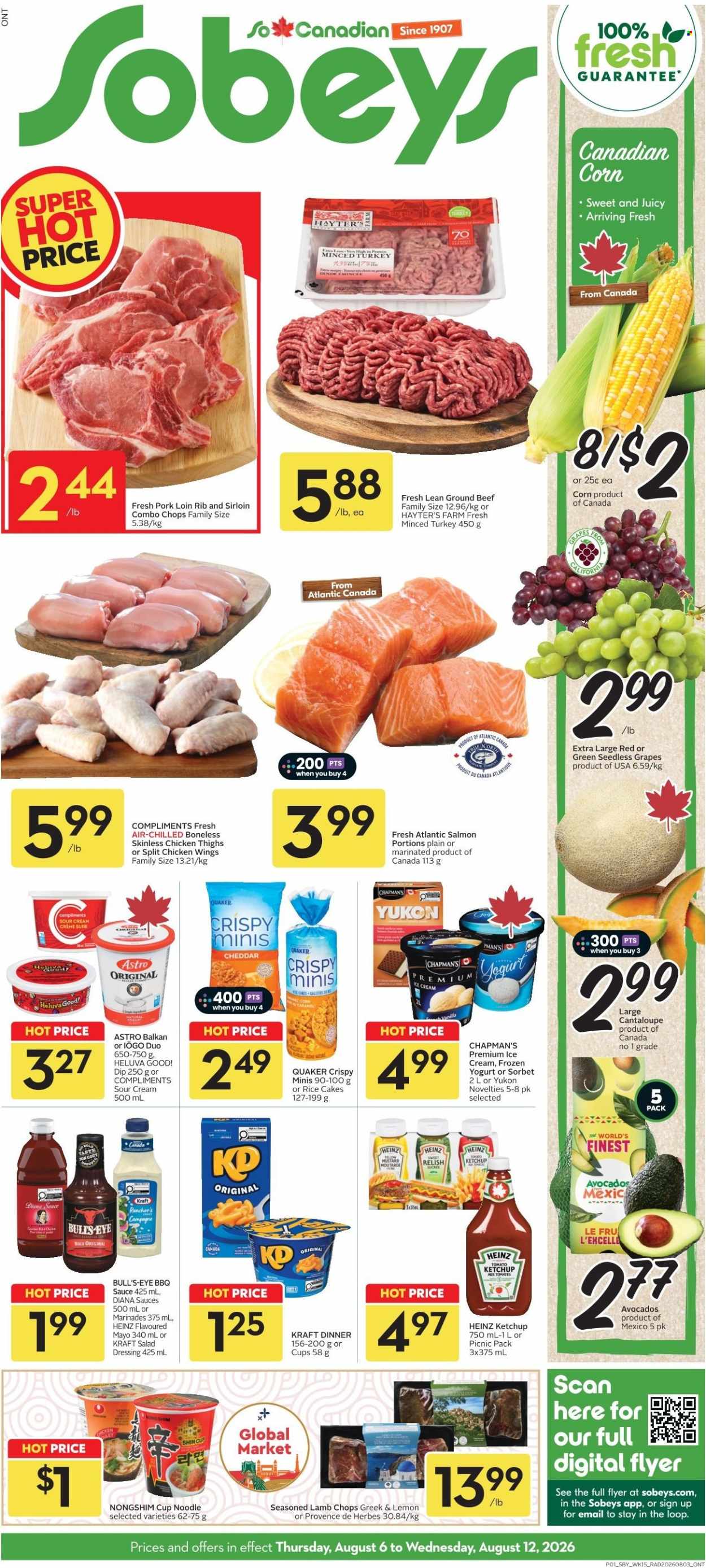 Sobeys flyer - August 06, 2026 - August 12, 2026. Page 1