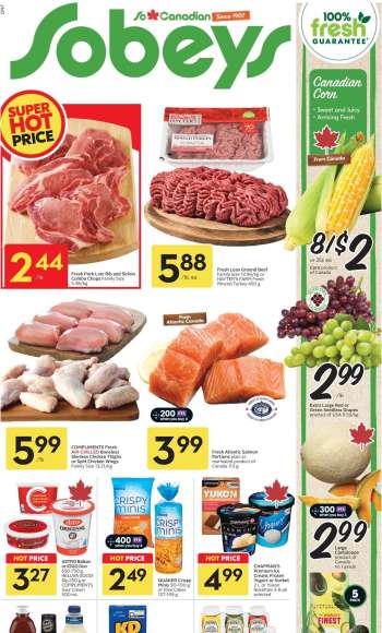 Sobeys Flyer - August 06, 2026 - August 12, 2026.