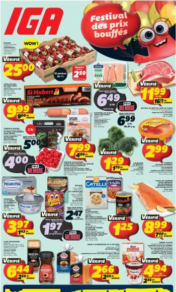 IGA Flyer - August 13, 2026 - August 19, 2026.