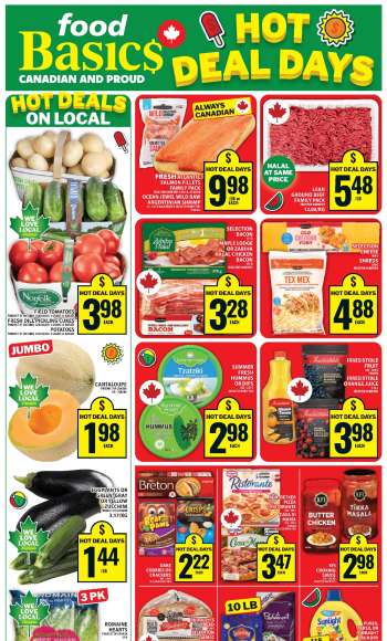 Food Basics Flyer - August 13, 2026 - August 19, 2026.