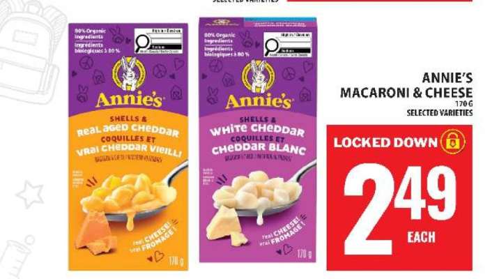 ANNIE’S MACARONI & CHEESE