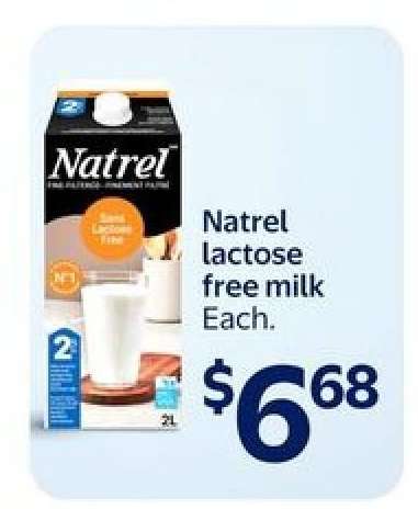 Natrel Lactose Free Milk