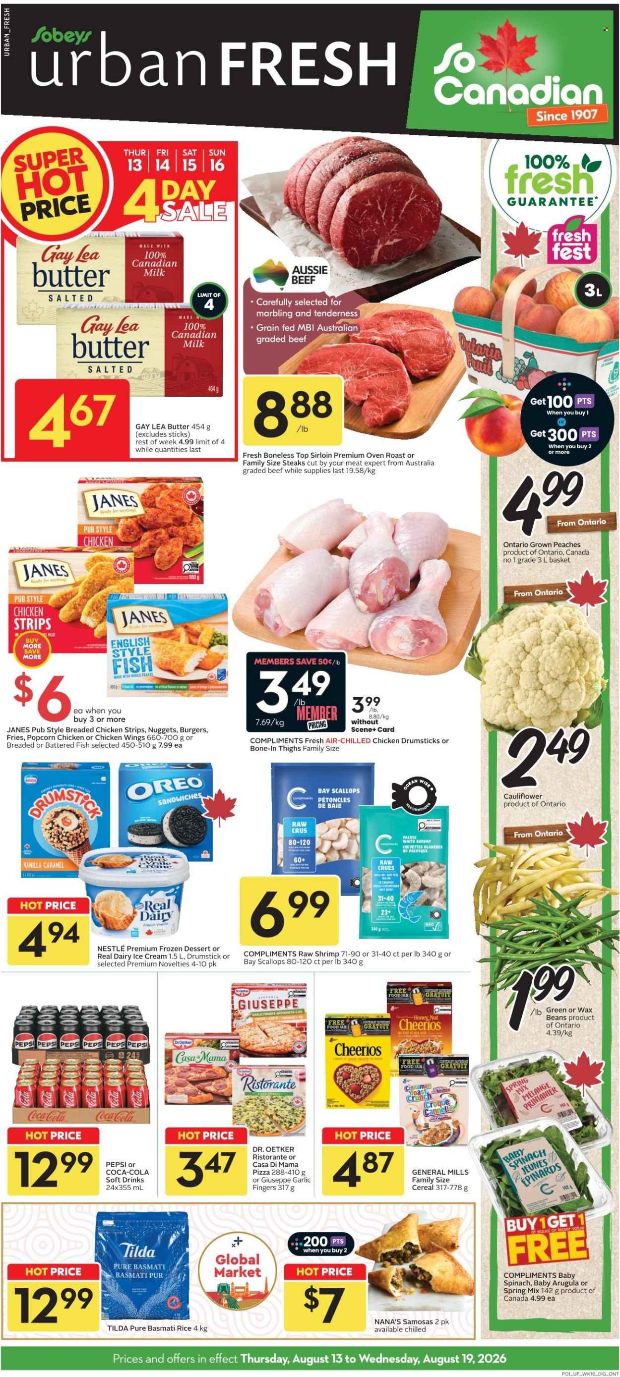 Sobeys Urban Fresh flyer - August 13, 2026 - August 19, 2026. Page 1