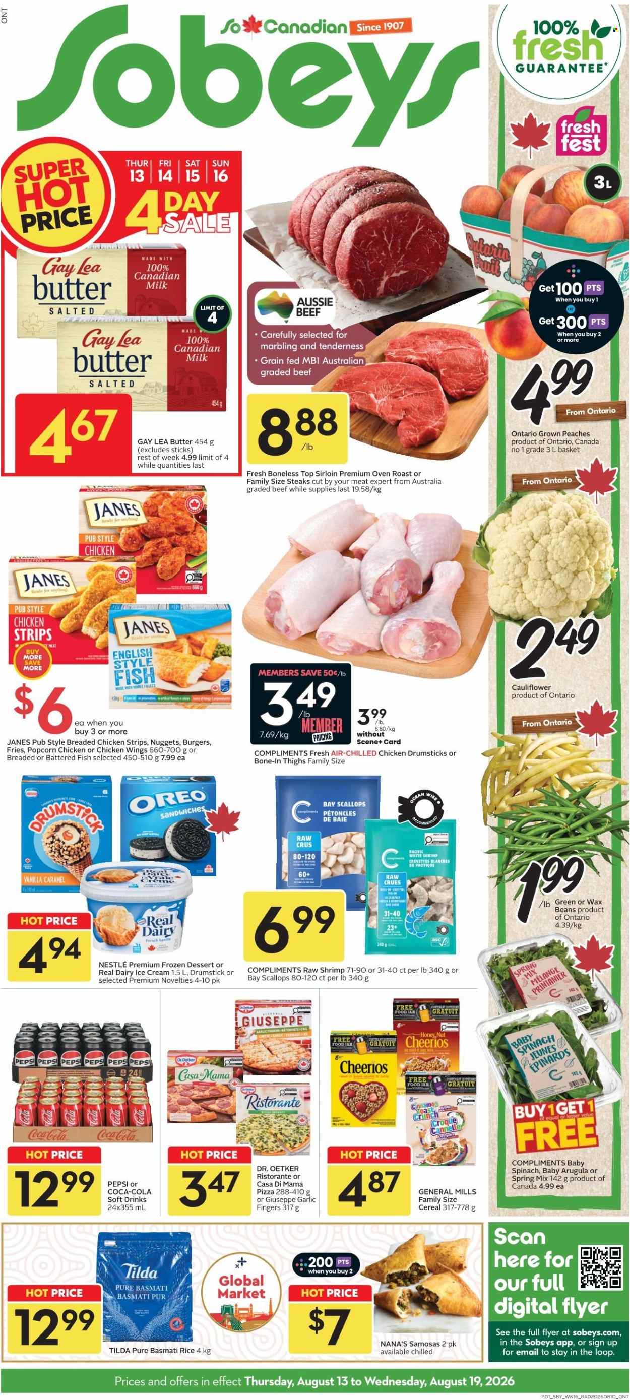 Sobeys flyer - August 13, 2026 - August 19, 2026. Page 1