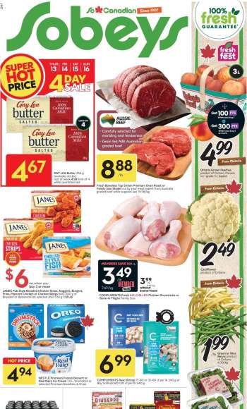 Sobeys Flyer - August 13, 2026 - August 19, 2026.