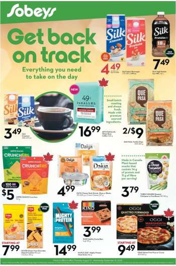 Sobeys Flyer - August 13, 2026 - September 16, 2026.