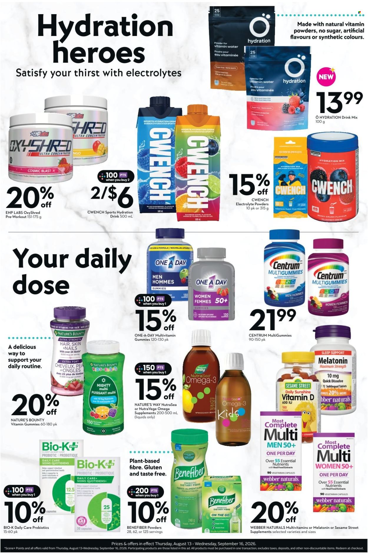 Safeway flyer - August 13, 2026 - September 16, 2026. Page 6