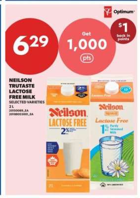 NEILSON TRUTASTE Lactose Free Milk