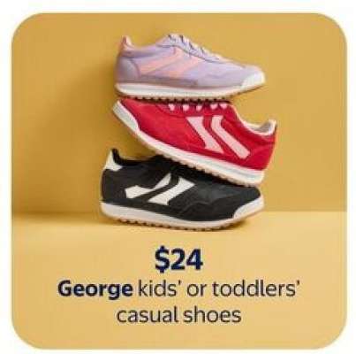 George kids' or toddlers' casual shoes