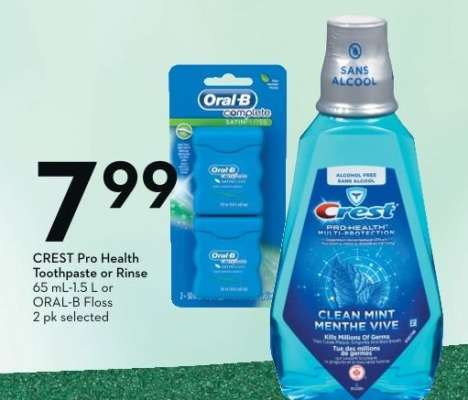 CREST Pro Health Toothpaste or Rinse