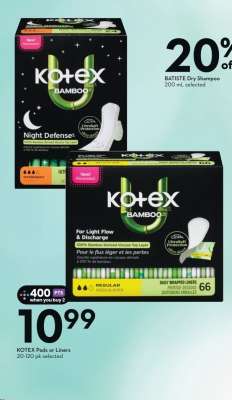 KOTEX Pads or Liners