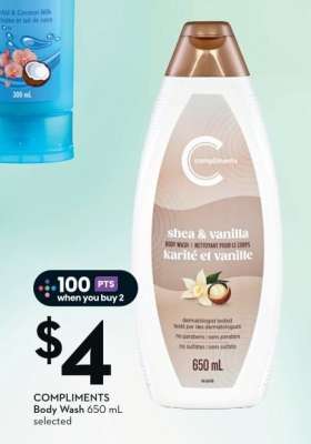 COMPLIMENTS Body Wash 650 mL