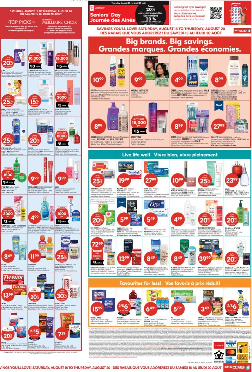 Shoppers Drug Mart flyer - August 14, 2026 - August 20, 2026. Page 2