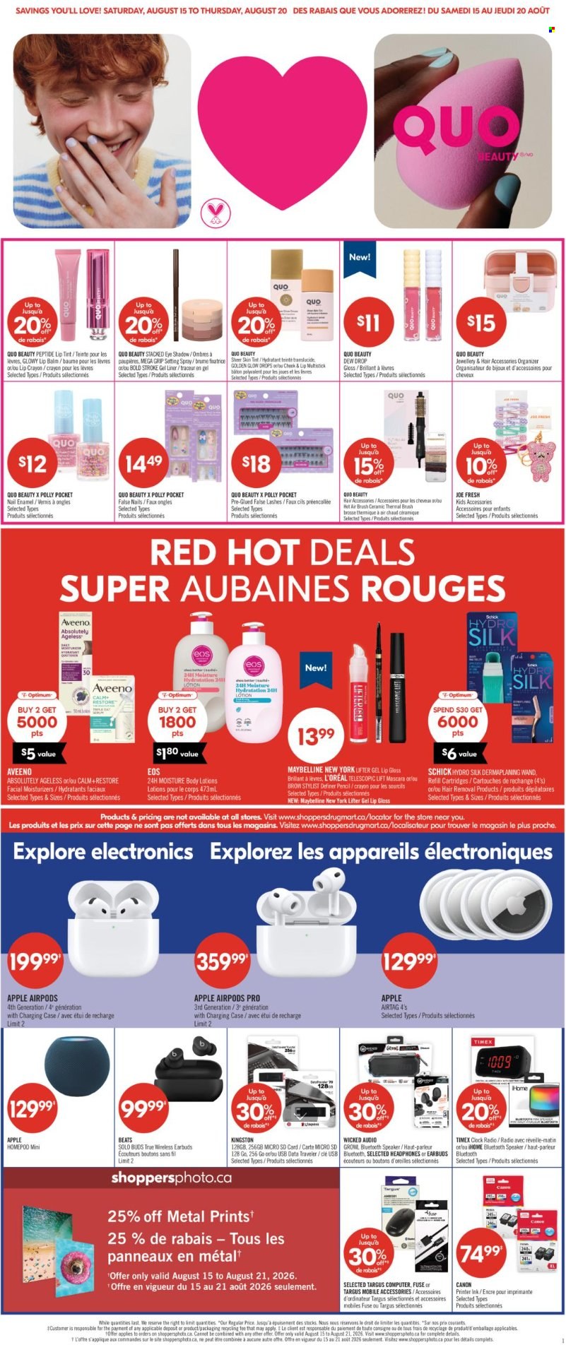 Shoppers Drug Mart flyer - August 14, 2026 - August 20, 2026. Page 7