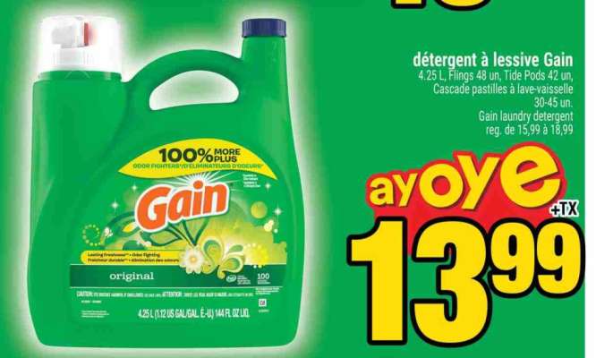 Gain Laundry Detergent