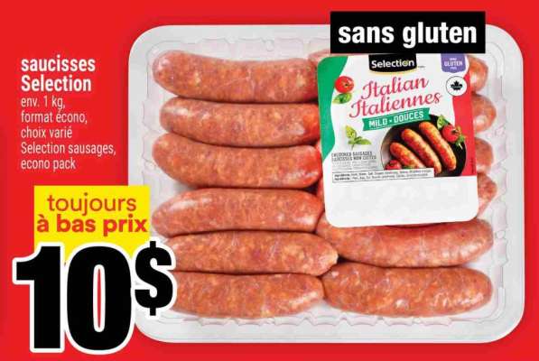 SAUCISSES SELECTION