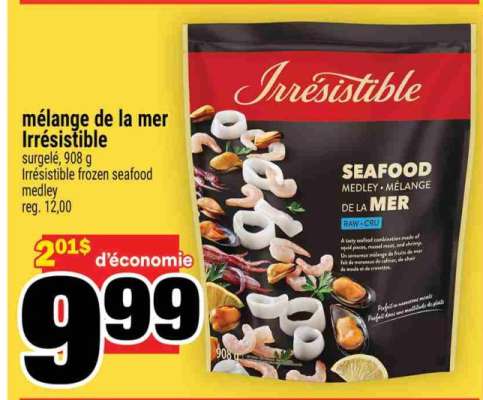 mélange de la mer Irrésistible