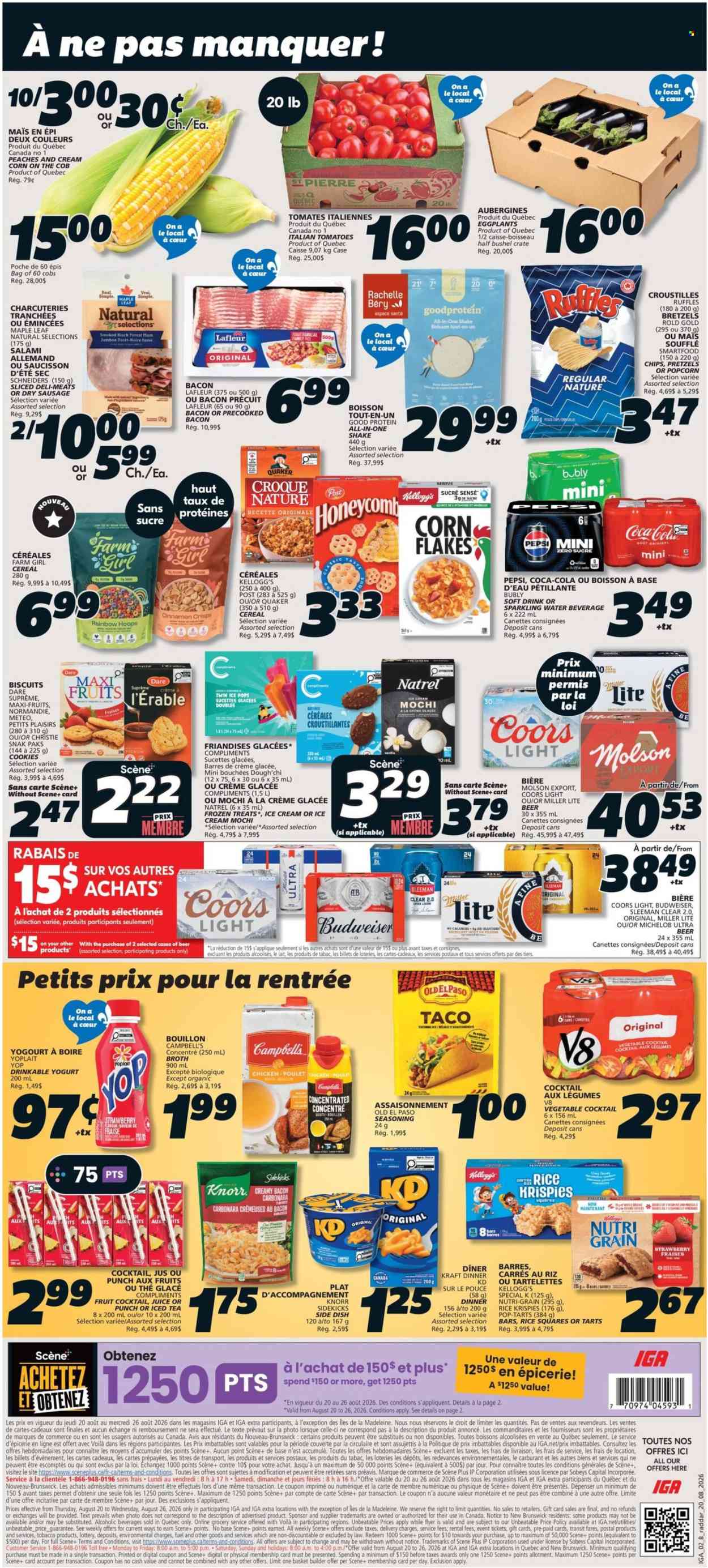 IGA flyer - August 20, 2026 - August 26, 2026. Page 2