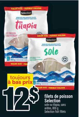 FILETS DE POISSON SELECTION