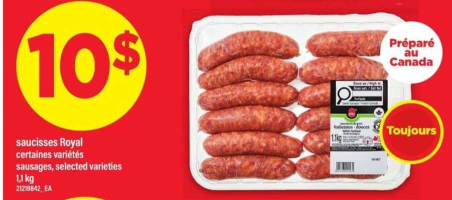 SAUCISSES ROYAL