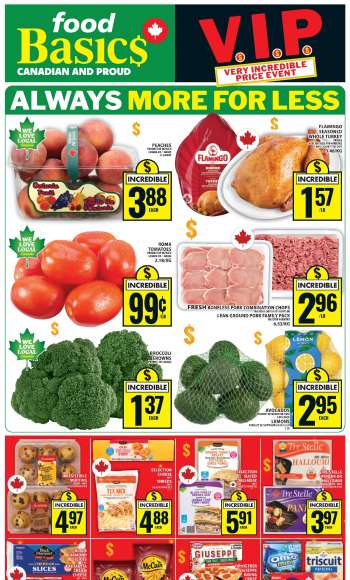 Food Basics Flyer - August 20, 2026 - August 26, 2026.