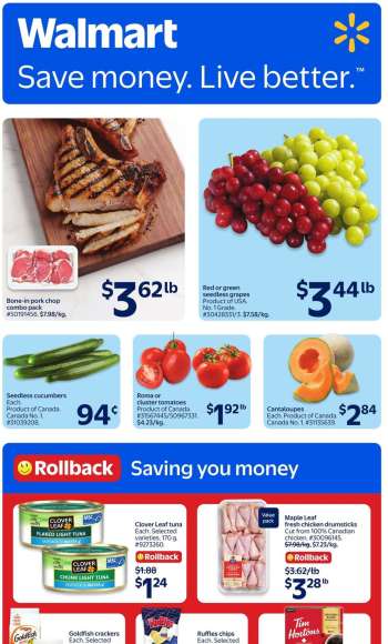 Walmart Flyer - August 20, 2026 - August 26, 2026.