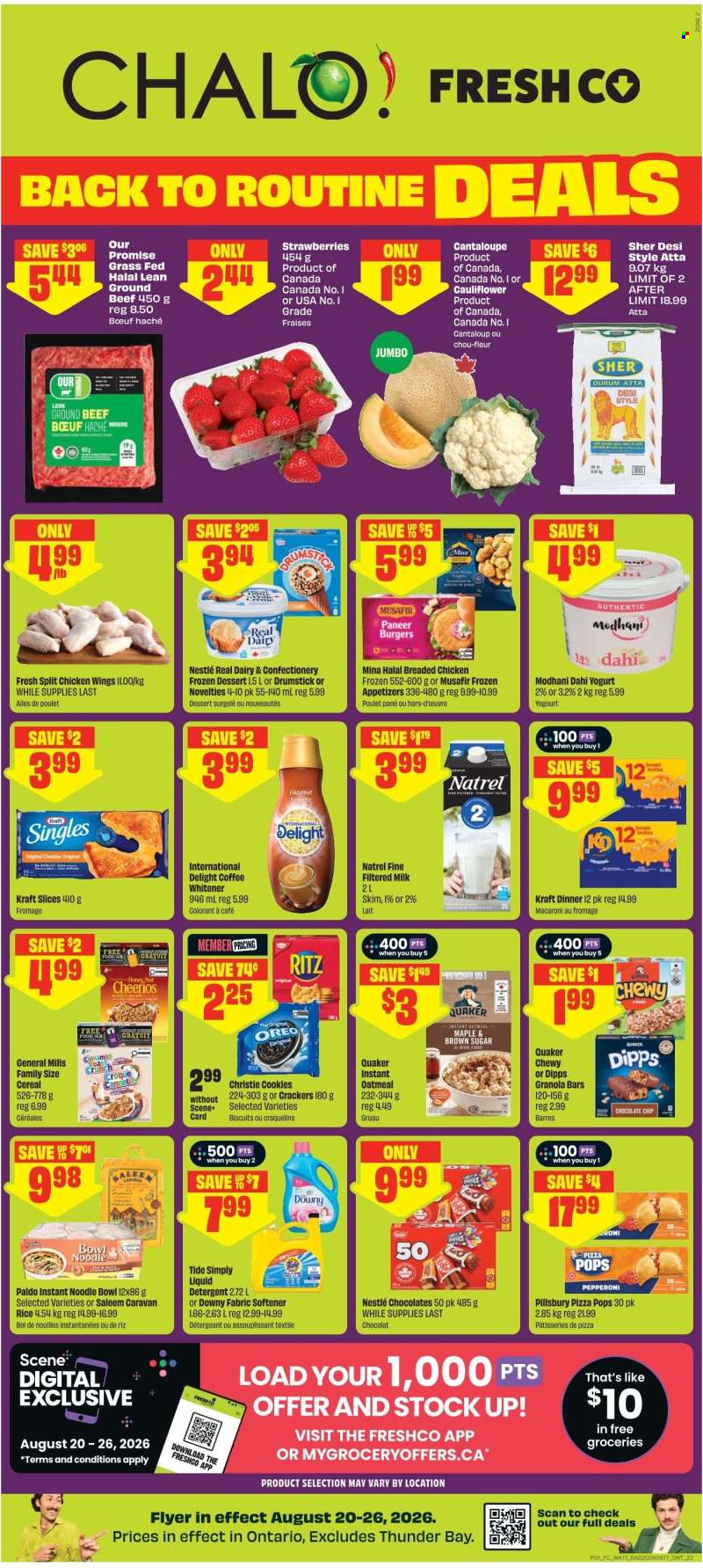 Chalo! FreshCo. Flyer - August 20, 2026 - August 26, 2026.