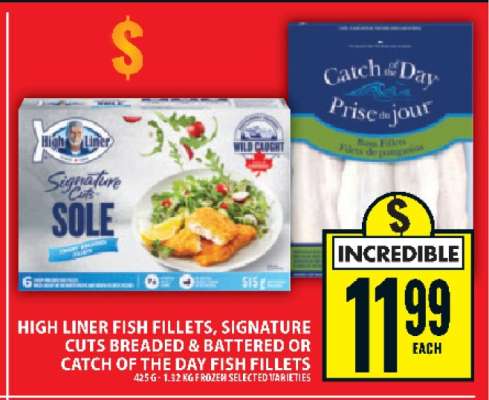 High Liner Fish Fillets