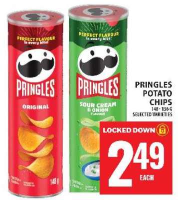 PRINGLES POTATO CHIPS