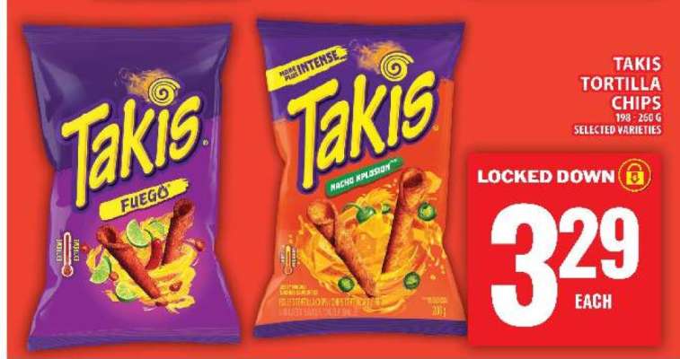 TAKIS TORTILLA CHIPS