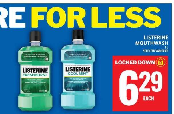 LISTERINE MOUTHWASH