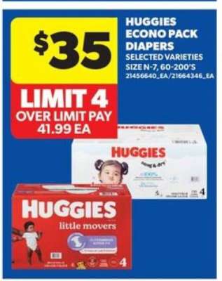 Huggies Econo Pack Diapers