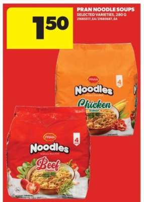 PRAN NOODLE SOUPS