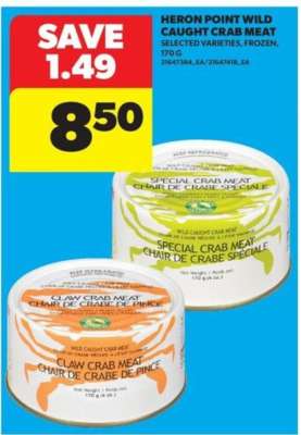 Heron Point Wild Caught Crab Meat