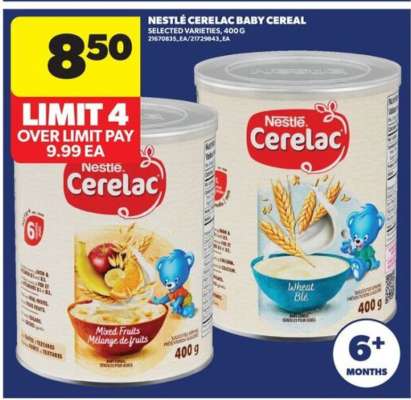 Nestlé Cerelac Baby Cereal