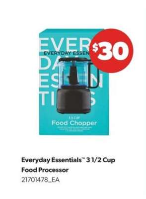 Everyday Essentials™ 3 1/2 Cup Food Processor