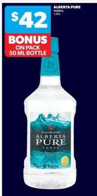 ALBERTA PURE VODKA
