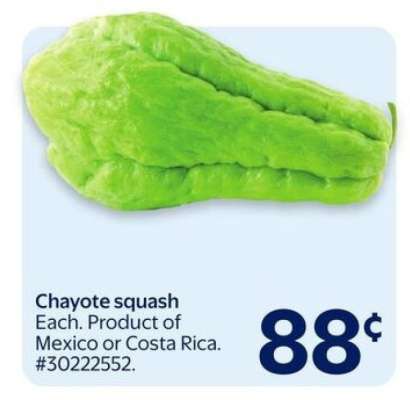 CHAYOTE SQUASH
