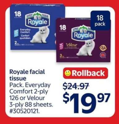 Royale Facial Tissue