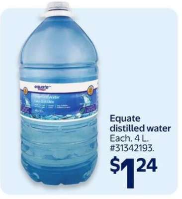 Equate Distilled Water