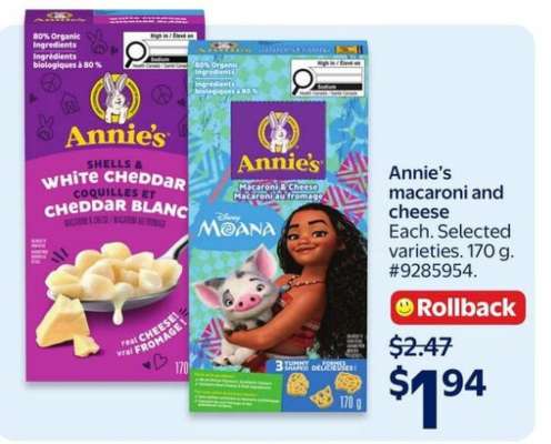 Annie's Macaroni and Cheese