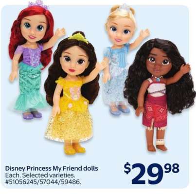 Disney Princess My Friend dolls