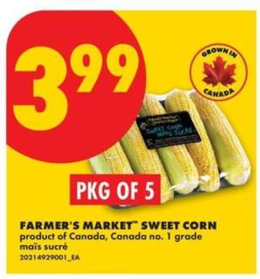FARMER'S MARKET SWEET CORN