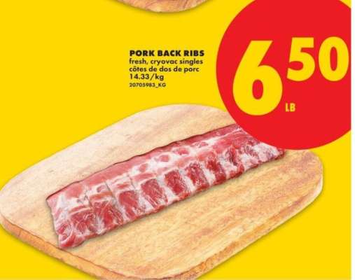 PORK BACK RIBS