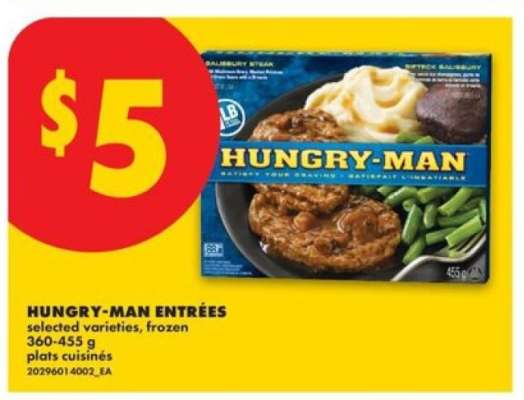 Hungry-Man Entrees