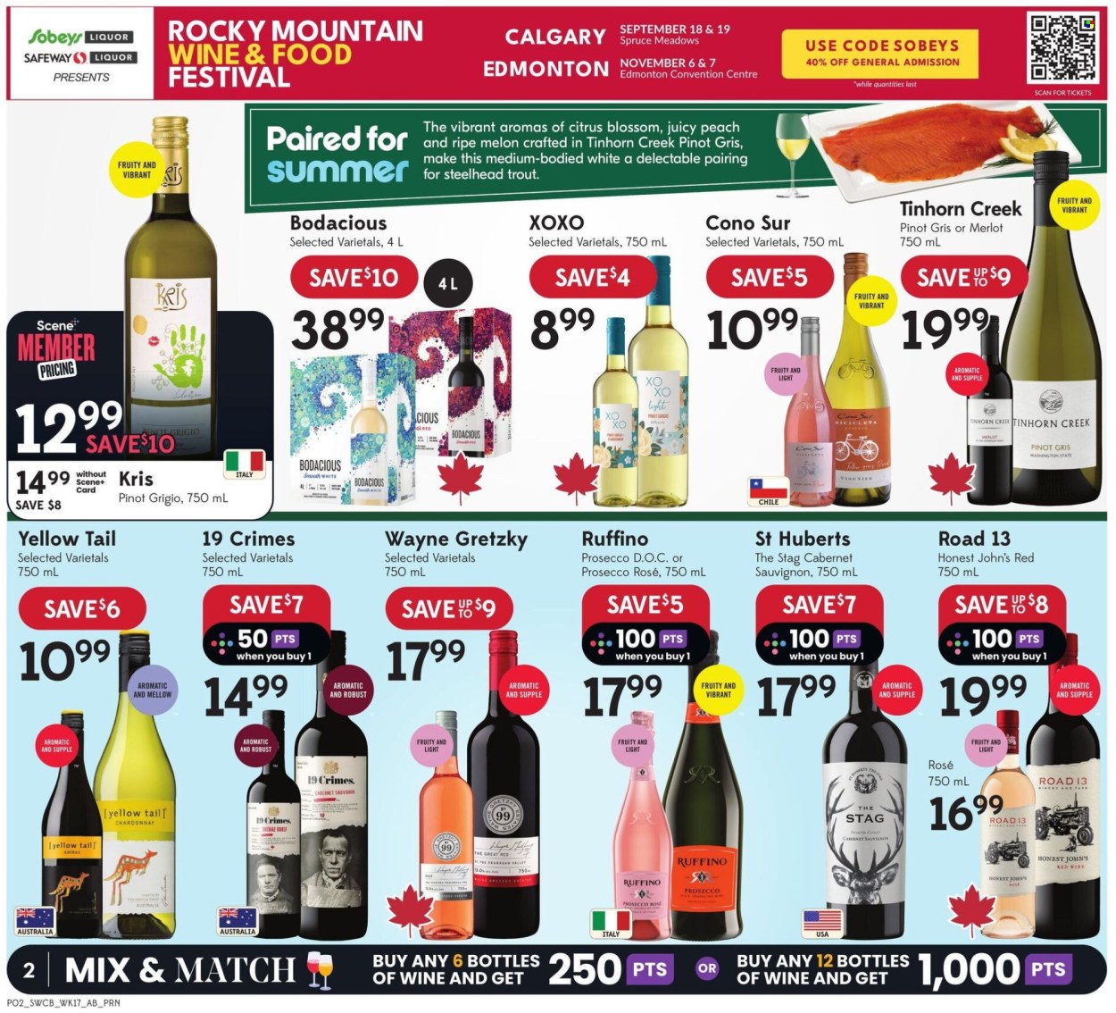 Sobeys Liquor flyer - August 20, 2026 - August 26, 2026. Page 2