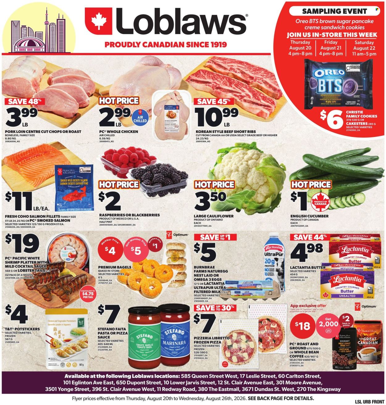 Loblaws flyer - August 20, 2026 - August 26, 2026. Page 1