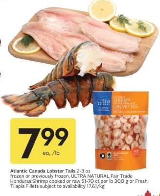 Atlantic Canada Lobster Tails