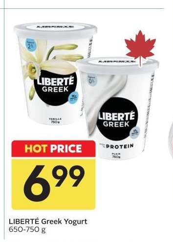 Liberté Greek Yogurt